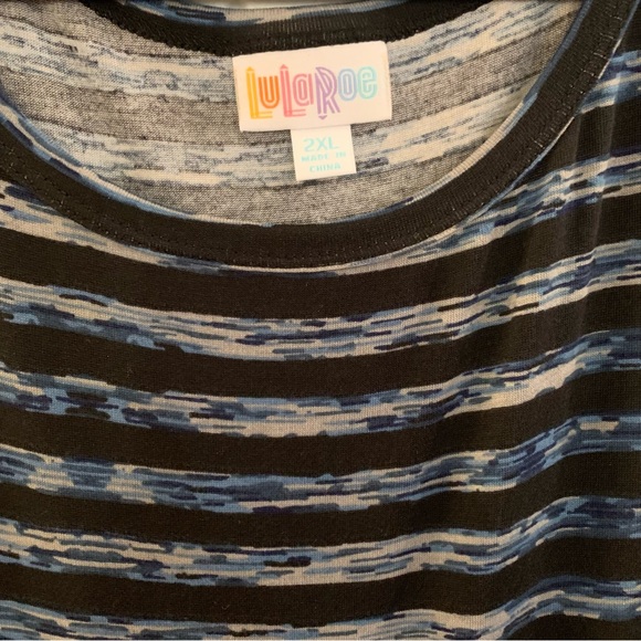 2XL LuLaRoe Georgia Tiered Dress - worn once - Picture 3 of 6